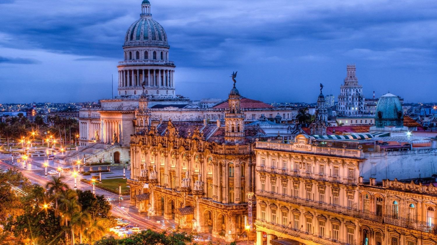 Havana City during night