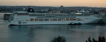 Cruise Ship in Havana