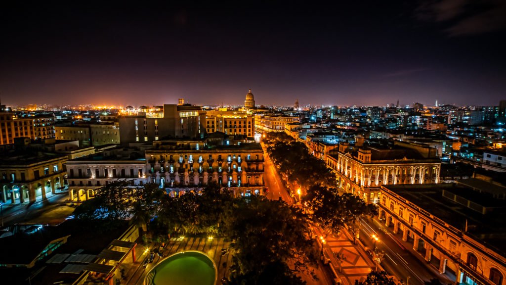 Havana at night