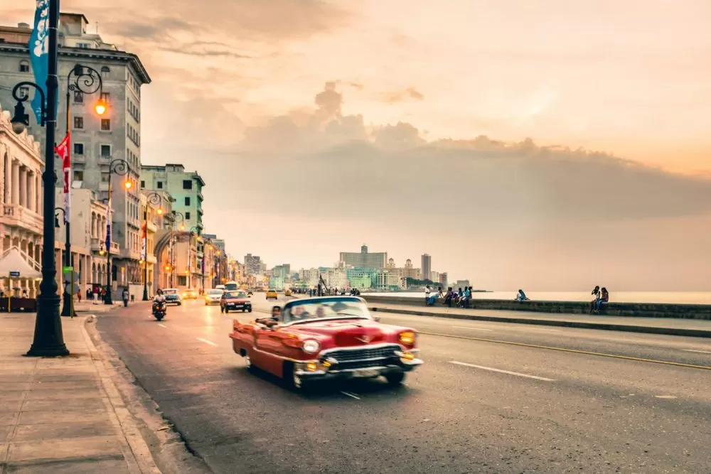 vintage-car-street-sunset-havana-cuba